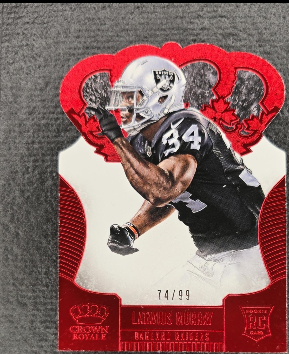 Latavius Murray [Red Die Cut] #161