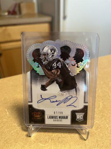 Latavius Murray [Signature Die Cut Silver Holo] #161