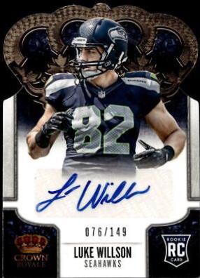 Luke Willson [Signature Die Cut Bronze] #164