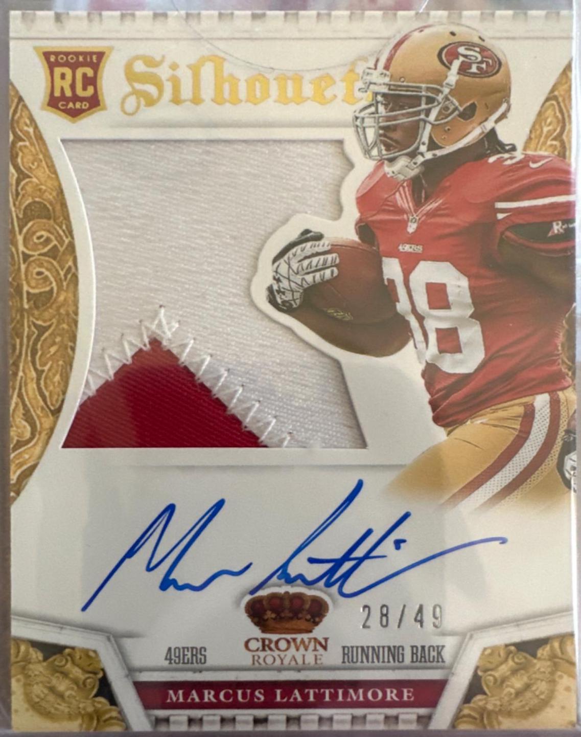 Marcus Lattimore [Jersey Autograph Gold] #223