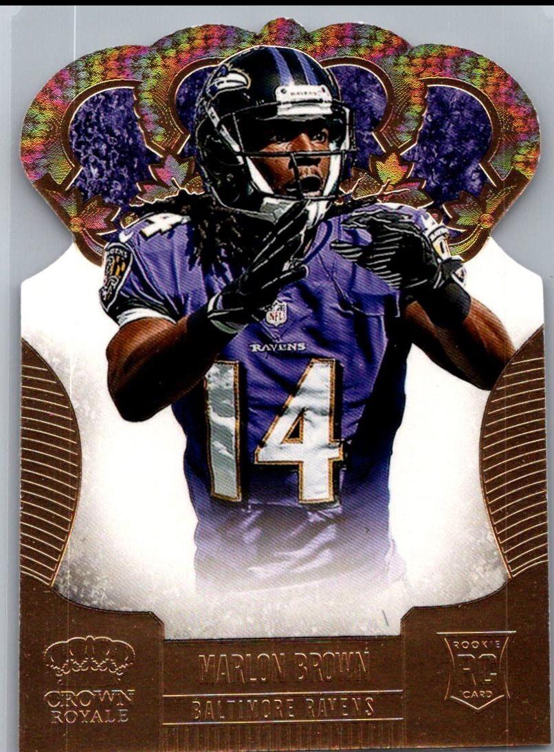 Marlon Brown [Bronze Die Cut] #166