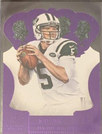 Matt Simms [Purple Die Cut] #171