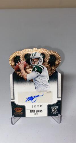 Matt Simms [Signature Die Cut Bronze] #171