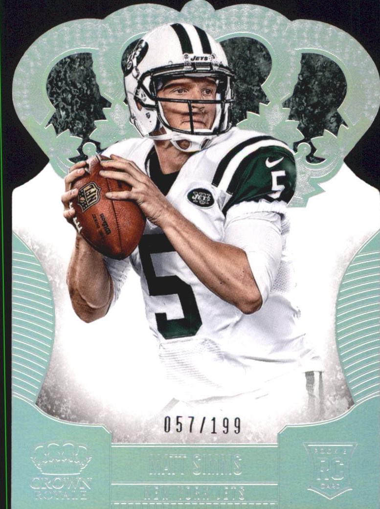 Matt Simms [Silver Die Cut] #171