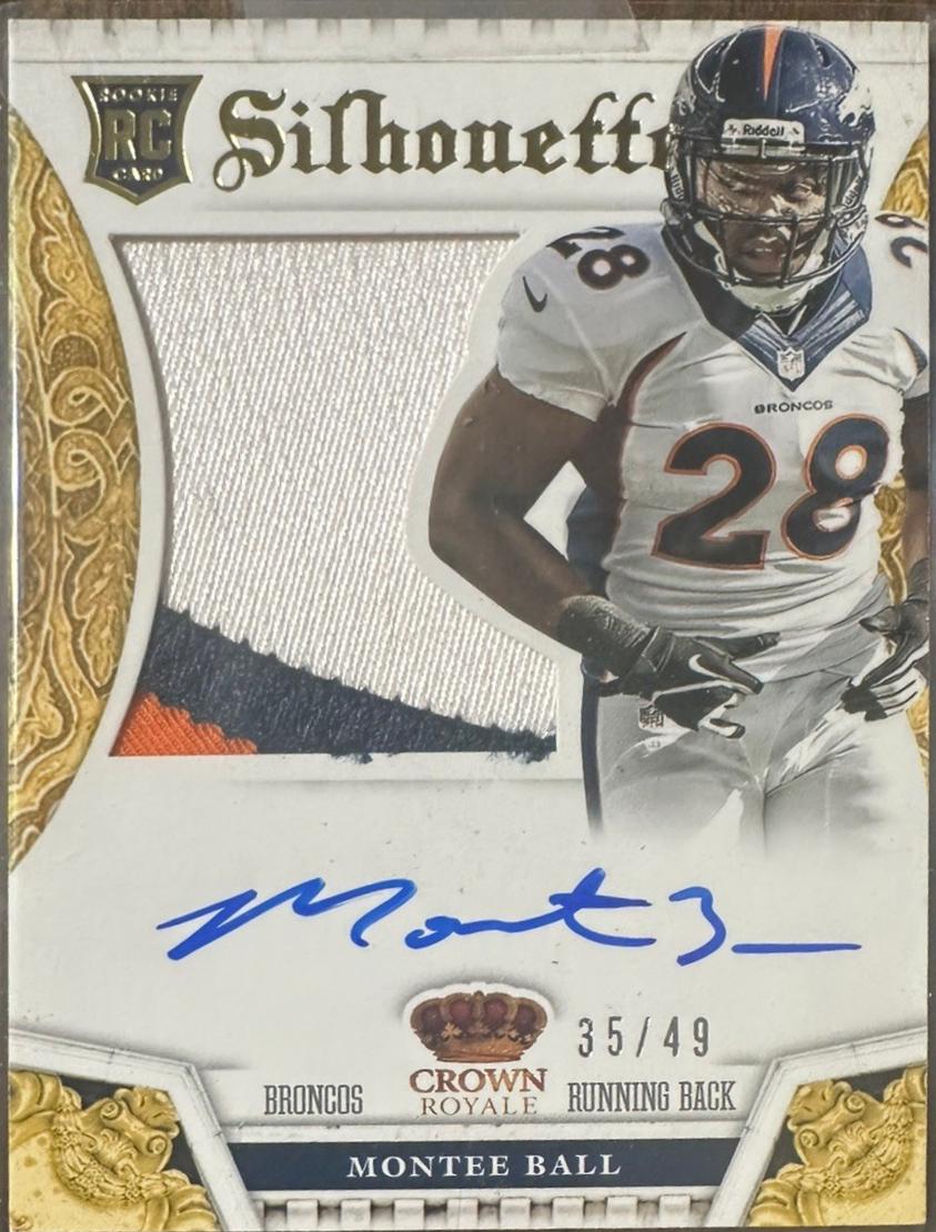 Montee Ball [Jersey Autograph Gold] #229