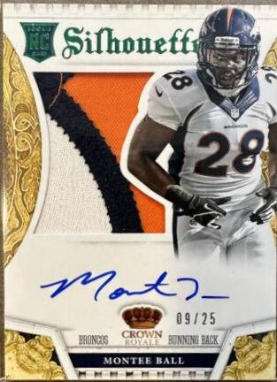 Montee Ball [Jersey Autograph Green] #229