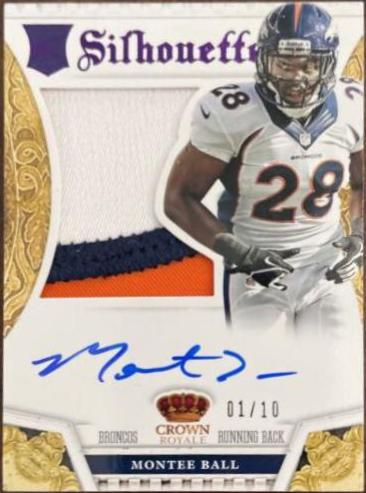 Montee Ball [Jersey Autograph Purple] #229