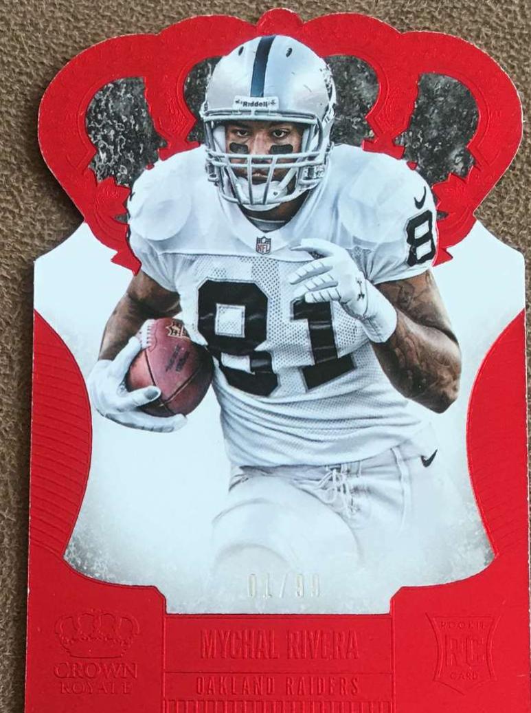 Mychal Rivera [Red Die Cut] #175