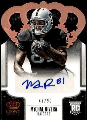 Mychal Rivera [Signature Die Cut Bronze Holo] #175