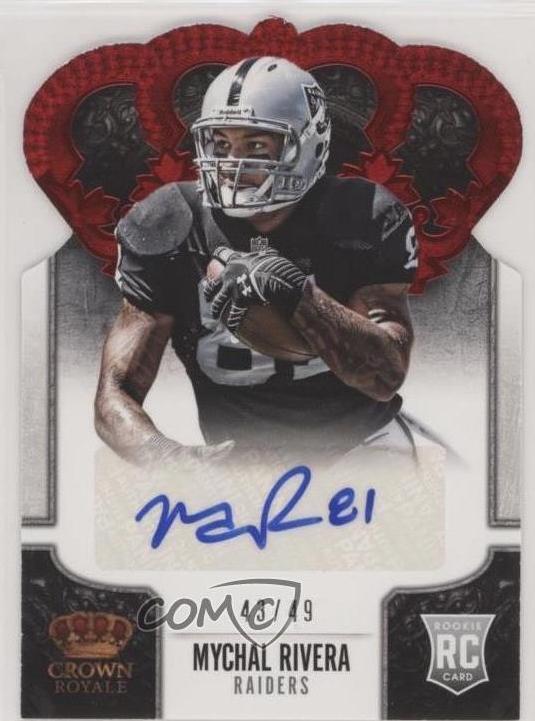 Mychal Rivera [Signature Die Cut Red] #175