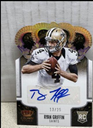 Ryan Griffin [Signature Die Cut Gold Holo] #186