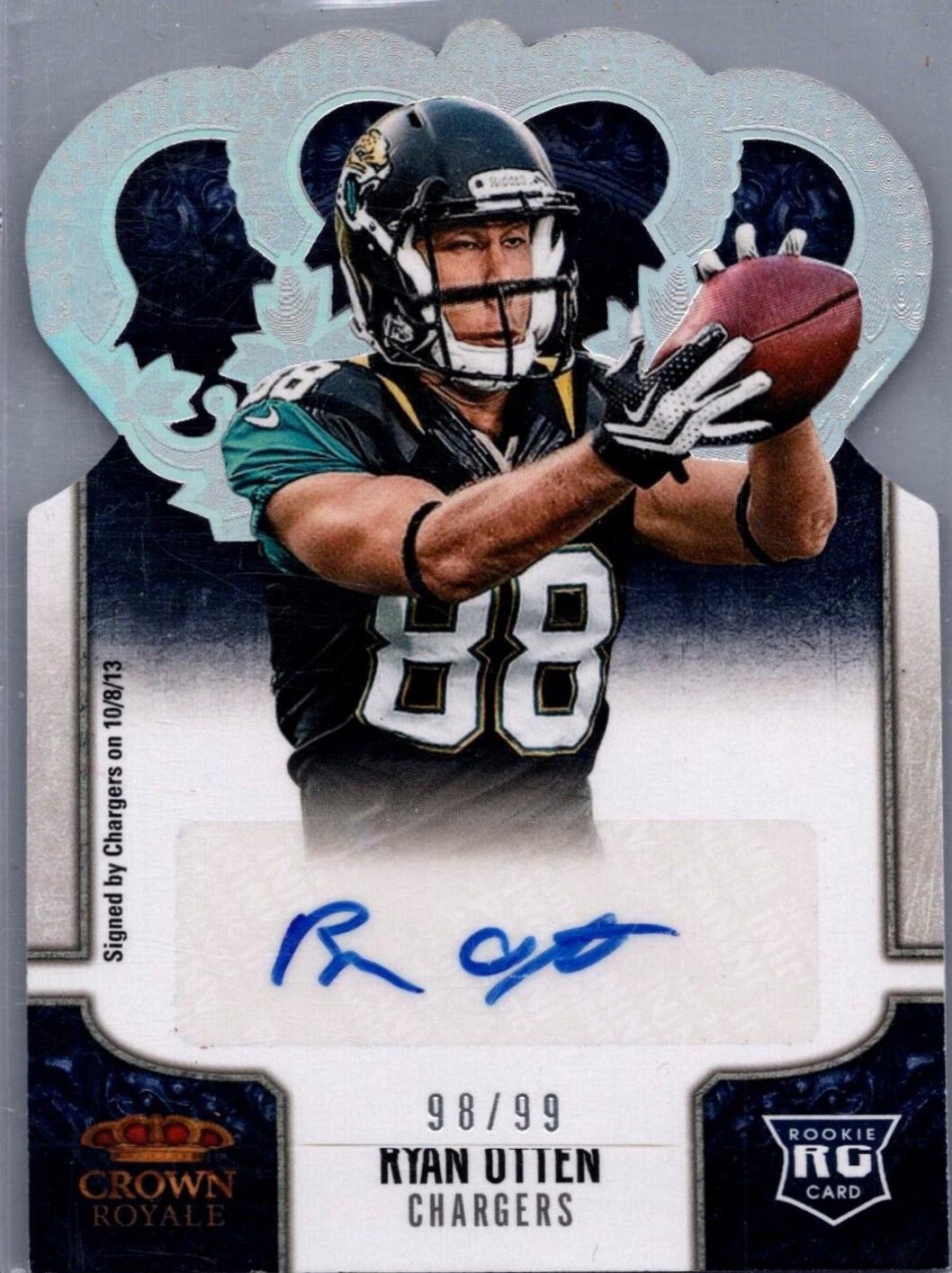 Ryan Otten [Signature Die Cut Silver Holo] #193