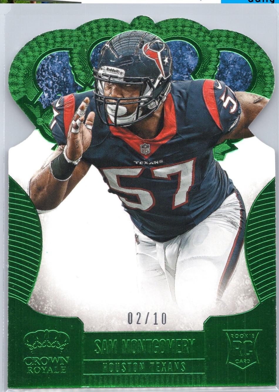 Sam Montgomery [Green Die Cut] #188