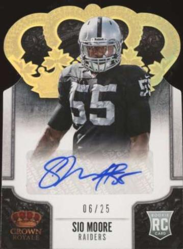 Sio Moore [Signature Die Cut Gold Holo] #190