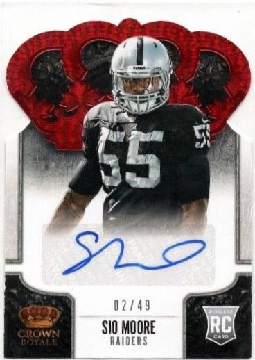 Sio Moore [Signature Die Cut Red] #190