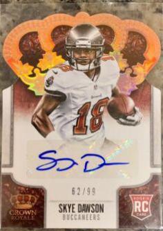 Skye Dawson [Signature Die Cut Silver Holo] #170