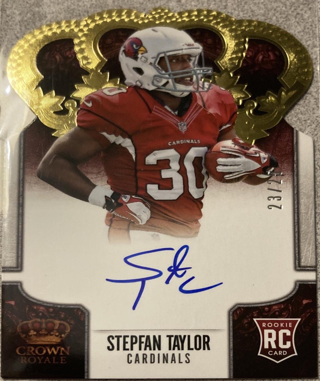Stepfan Taylor [Signature Die Cut Gold] #234