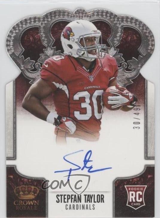 Stepfan Taylor [Signature Die Cut Silver] #234