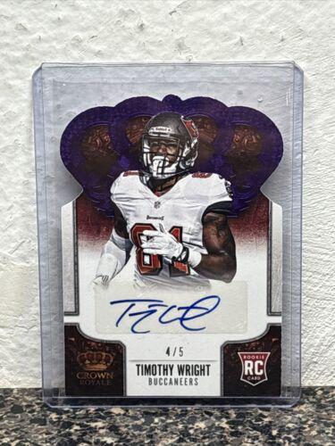 Timothy Wright [Signature Die Cut Purple] #189