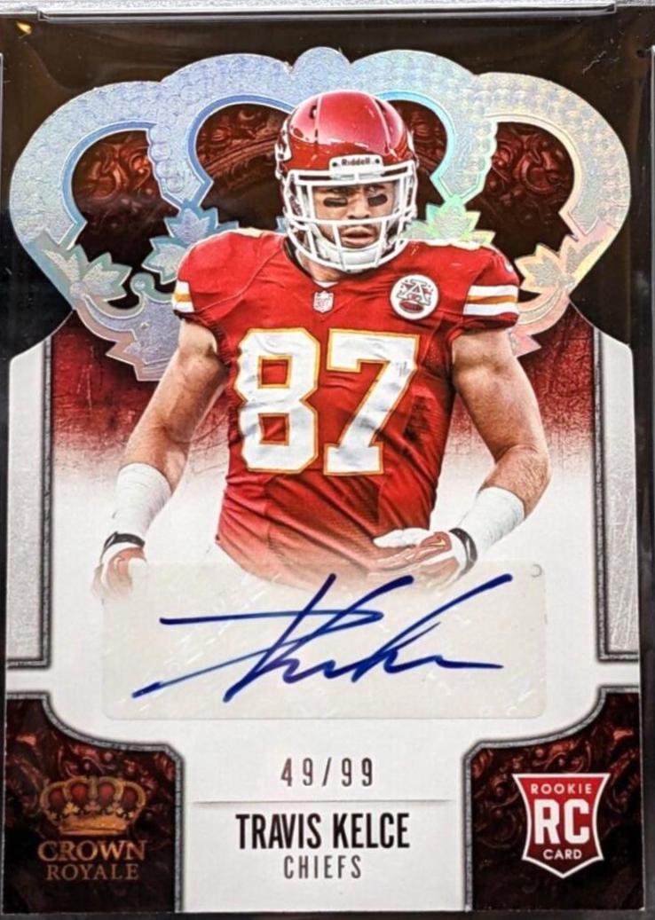 Travis Kelce [Signature Die Cut Bronze Holo] #194