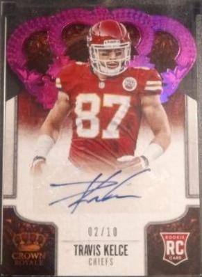 Travis Kelce [Signature Die Cut Purple] #194
