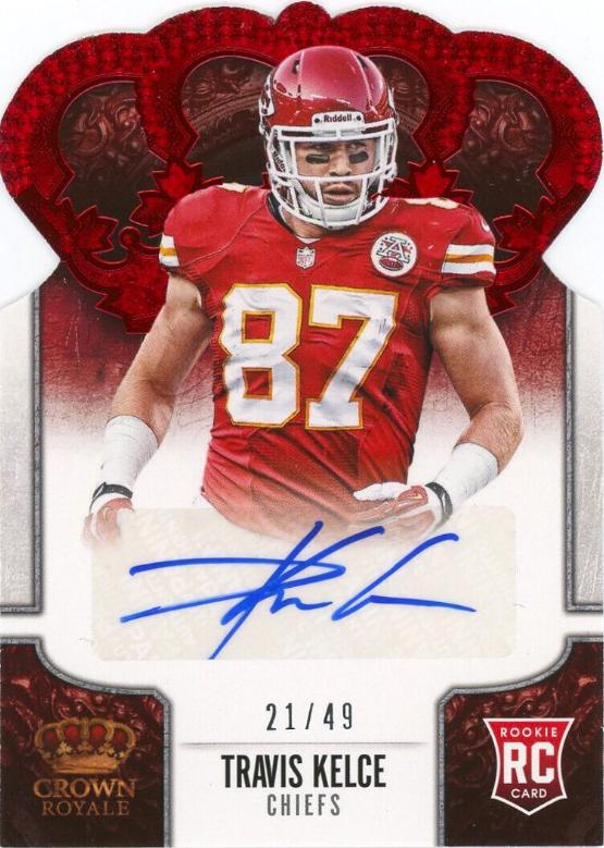 Travis Kelce [Signature Die Cut Red] #194