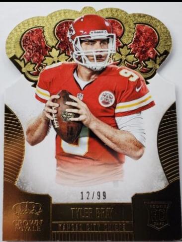 Tyler Bray [Gold Die Cut] #195