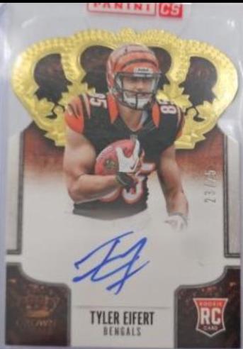Tyler Eifert [Signature Die Cut Gold] #237