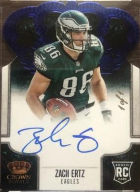 Zach Ertz [Jersey Autograph Blue] #240