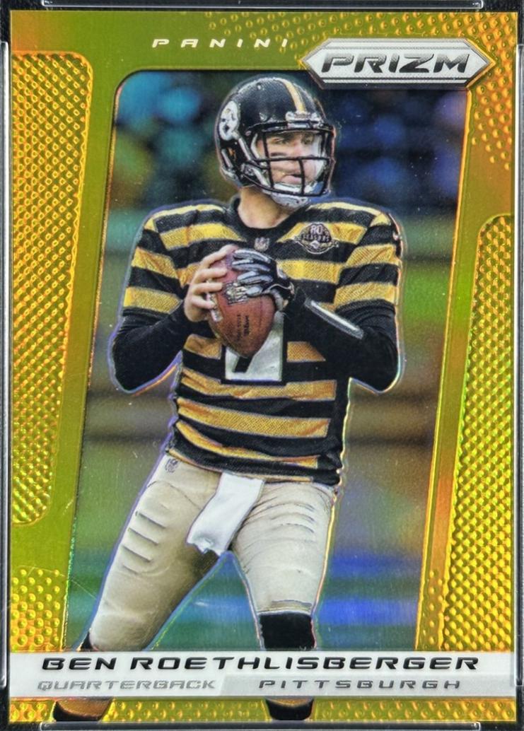 Ben Roethlisberger [Gold Prizm] #19