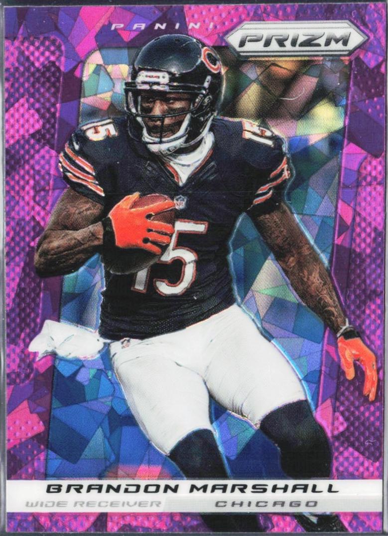 Brandon Marshall [Purple Cracked Ice Prizm] #103