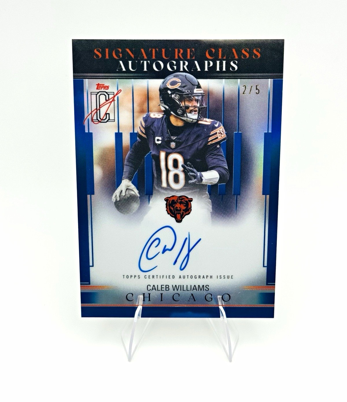 Caleb Williams [Blue] #SCL-CW