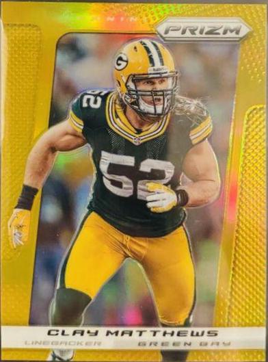 Clay Matthews [Gold Prizm] #120