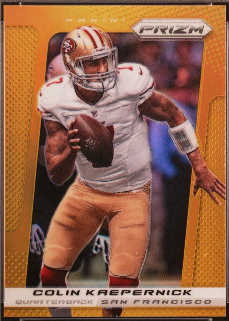 Colin Kaepernick [Gold Prizm] #183