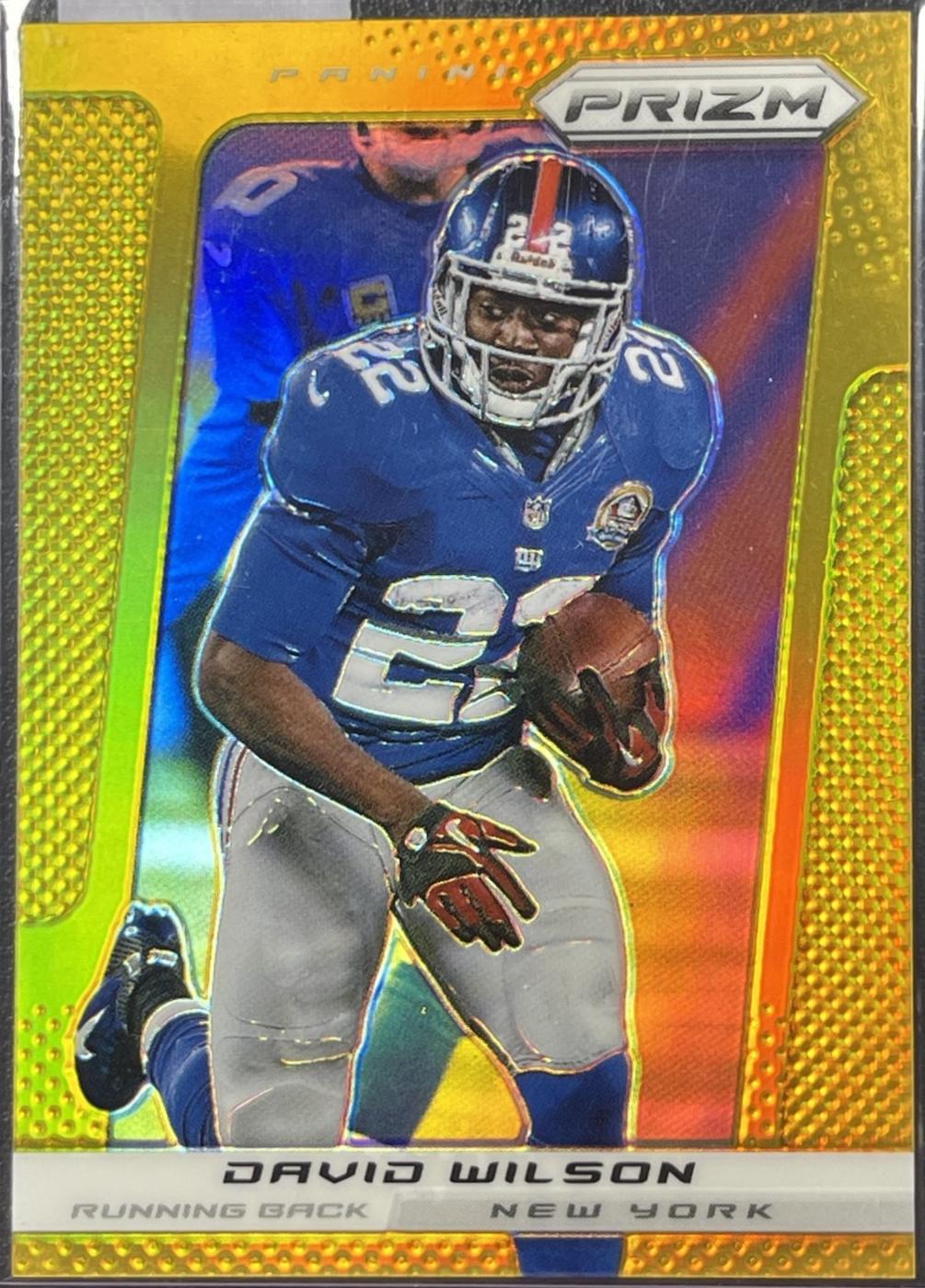 David Wilson [Gold Prizm] #162