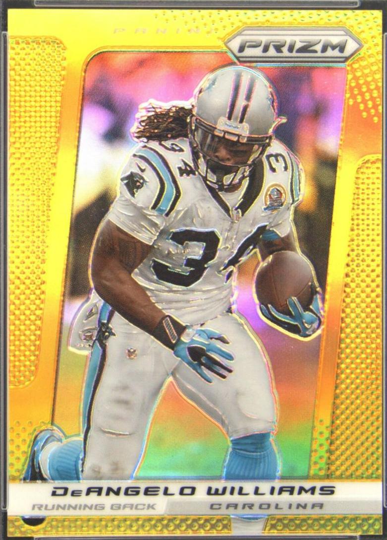 DeAngelo Williams [Gold Prizm] #137