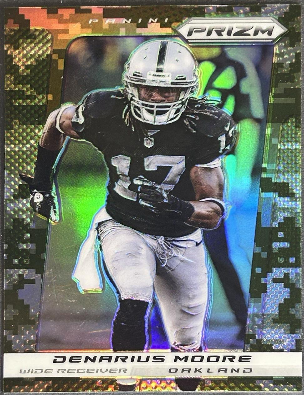 Denarius Moore [Camo Prizm] #91