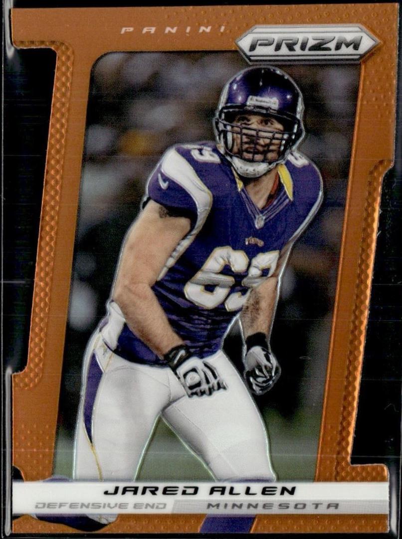 Jared Allen [Orange Die Cut Prizm] #126