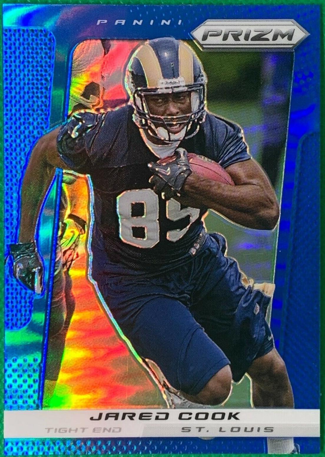 Jared Cook [Blue Prizm] #200