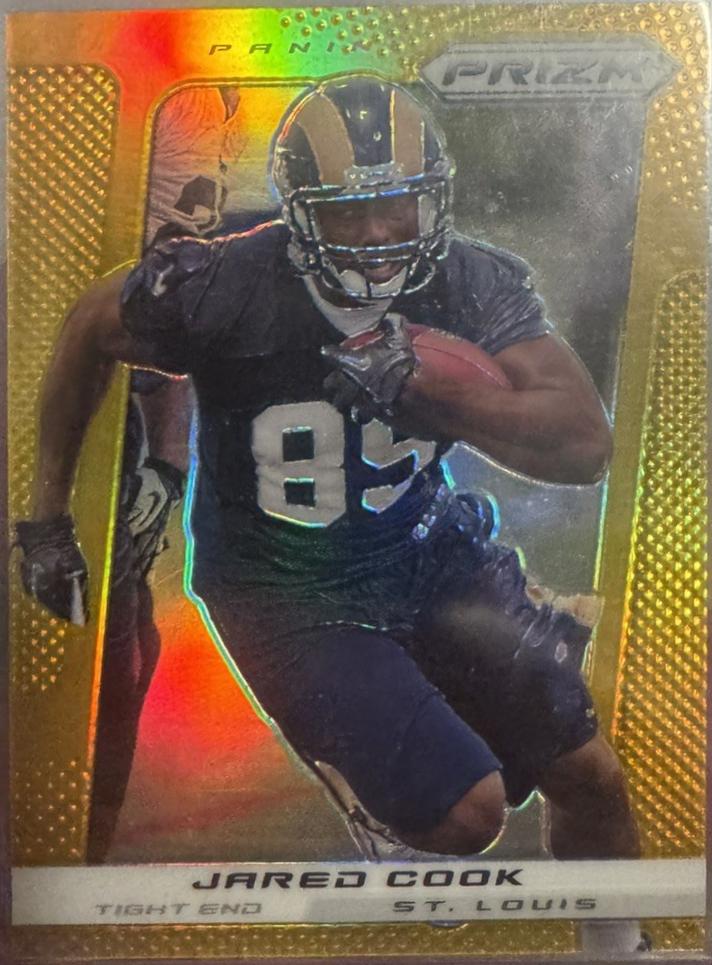Jared Cook [Gold Prizm] #200