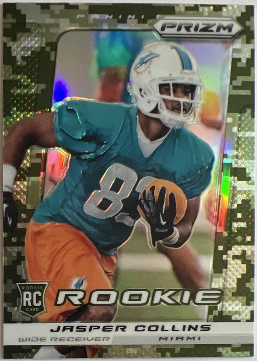 Jasper Collins [Camo Prizm] #242