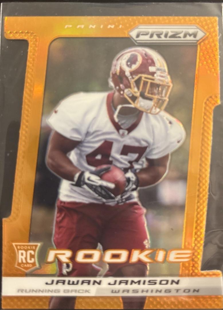 Jawan Jamison [Orange Die Cut Prizm] #243