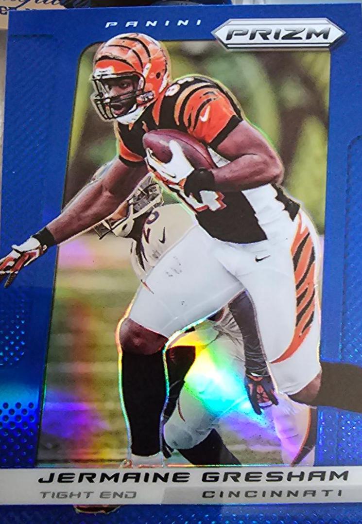 Jermaine Gresham [Blue Prizm] #12