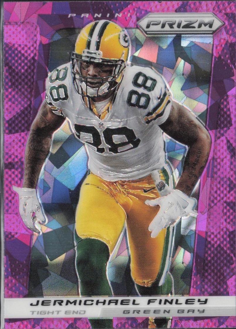 Jermichael Finley [Purple Cracked Ice Prizm] #119