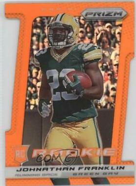 Johnathan Franklin [Orange Die Cut Prizm] #245