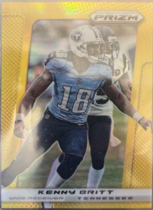 Kenny Britt [Gold Prizm] #46