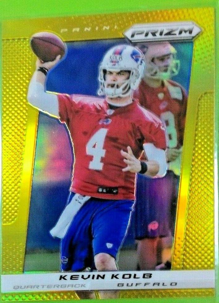 Kevin Kolb [Gold Prizm] #51