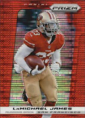 LaMichael James [Red Pulsar Prizm] #187