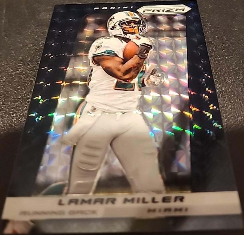 Lamar Miller [Black Finite Prizm] #60