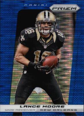 Lance Moore [Blue Pulsar Prizm] #142